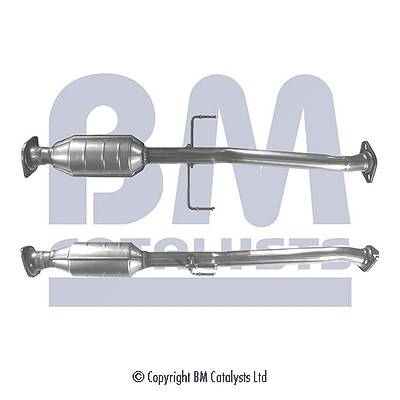 Bm Catalysts Katalysator inkl. Montagesatz [Hersteller-Nr. BM91127H] für Mazda