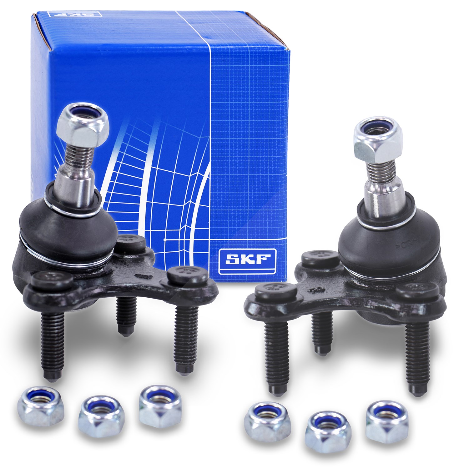 Skf 2x Traggelenk unten Vorderachse links + rechts [Hersteller-Nr. 40197958] für Seat, VW, Audi, Skoda