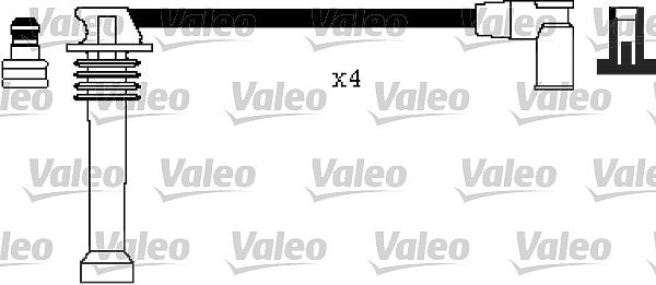 Valeo Zündleitungssatz [Hersteller-Nr. 346366] für Ford
