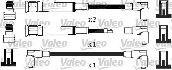 Valeo Zündleitungssatz [Hersteller-Nr. 346577] für BMW
