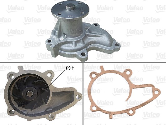 Valeo Wasserpumpe [Hersteller-Nr. 506737] für Nissan
