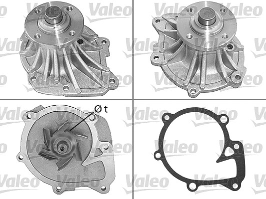 Valeo Wasserpumpe [Hersteller-Nr. 506691] für Toyota