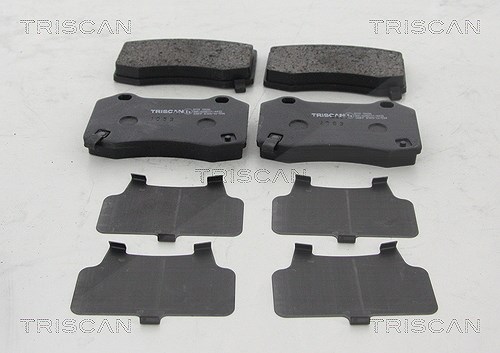 Triscan Bremsbelagsatz, Scheibenbremse [Hersteller-Nr. 811010606] für Tesla, Jeep, Chrysler