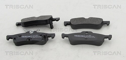 Triscan Bremsbelagsatz, Scheibenbremse [Hersteller-Nr. 811040068] für Honda