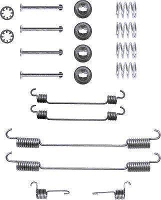 Hella Zubehörsatz, Bremsbacken [Hersteller-Nr. 8DZ355200-341] für Citroën, Peugeot, Fiat, Lancia