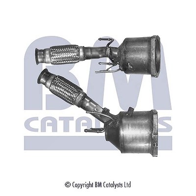 Bm Catalysts Katalysator inkl. Montagesatz [Hersteller-Nr. BM80276H] für Citroën, Peugeot
