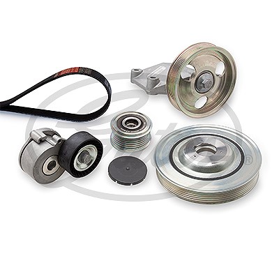 Gates Keilrippenriemensatz [Hersteller-Nr. K186PK1218] für Lancia, Citroën, Fiat, Peugeot