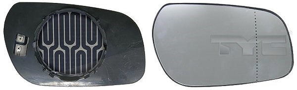 Tyc Spiegelglas, Glaseinheit [Hersteller-Nr. 305-0046-1] für Citroën