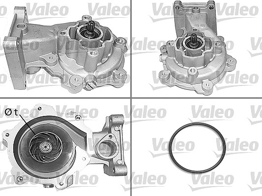 Valeo Wasserpumpe [Hersteller-Nr. 506693] für Ford, Jaguar