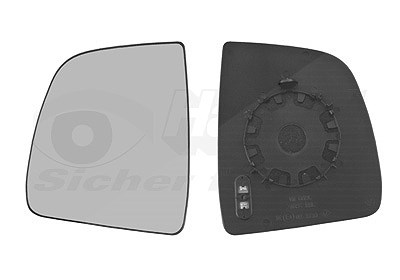 Van Wezel Spiegelglas, Außenspiegel [Hersteller-Nr. 1638837] für Opel, Fiat