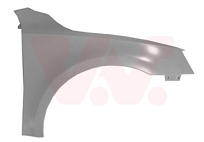 Van Wezel Kotflügel [Hersteller-Nr. 7624658] für Skoda