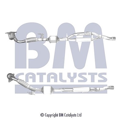 Bm Catalysts Katalysator inkl. Montagesatz [Hersteller-Nr. BM91475H] für Seat, Audi