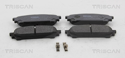 Triscan Bremsbelagsatz, Scheibenbremse [Hersteller-Nr. 811068188] für Subaru
