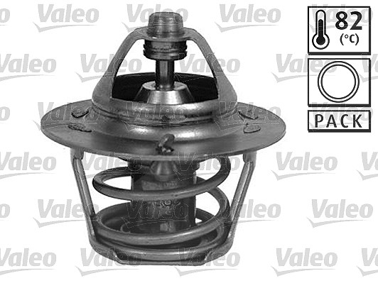 Valeo Thermostat, Kühlmittel [Hersteller-Nr. 820438] für Suzuki, Hyundai, Mazda, Daihatsu, Daewoo, Chevrolet, Maruti, Subaru
