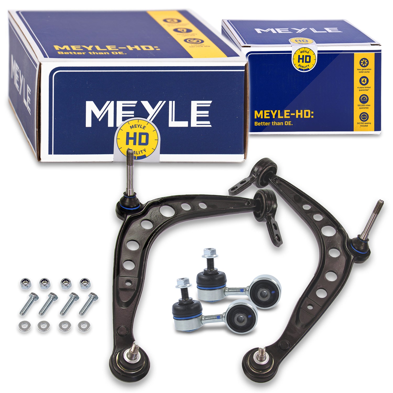 Meyle Querlenkersatz 4-teilig vorne [Hersteller-Nr. 31276765] für BMW