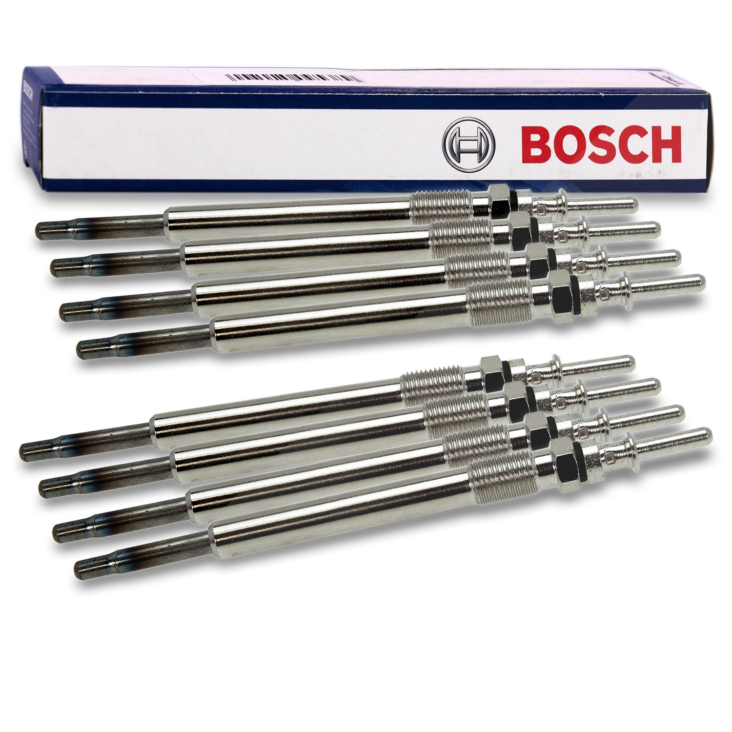 Bosch 8x Glühkerze Duraterm GLP202/GLP202-HS [Hersteller-Nr. 0250403008] für Mercedes-Benz