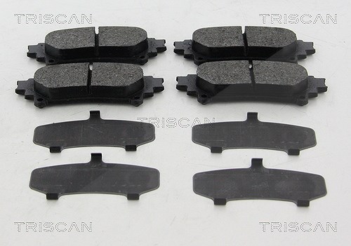 Triscan Bremsbelagsatz, Scheibenbremse [Hersteller-Nr. 811013116] für Lexus, Toyota