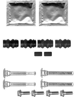 Hella Zubehörsatz, Bremssattel [Hersteller-Nr. 8DZ355201-561] für Renault, Peugeot