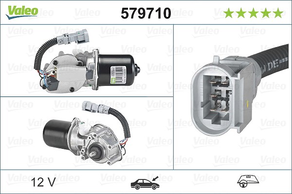 Valeo Wischermotor [Hersteller-Nr. 579710] für Renault