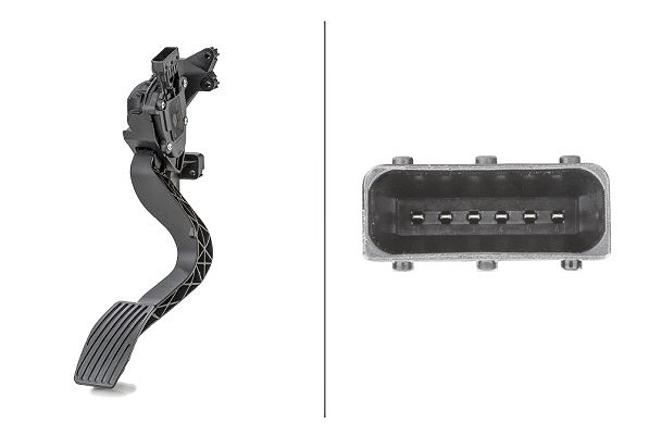 Hella Sensor, Fahrpedalstellung [Hersteller-Nr. 6PV010175-751] für Fiat