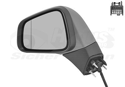 Van Wezel Außenspiegel [Hersteller-Nr. 3775807] für Opel
