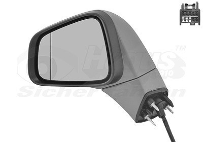 Van Wezel Außenspiegel [Hersteller-Nr. 3775817] für Opel