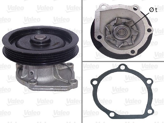 Valeo Wasserpumpe [Hersteller-Nr. 506610] für Toyota