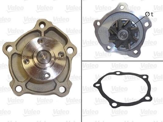 Valeo Wasserpumpe [Hersteller-Nr. 506975] für Alfa Romeo, Fiat, Suzuki, Lancia, Subaru