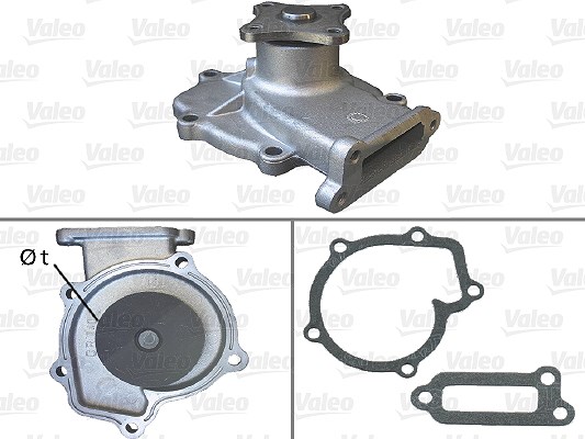Valeo Wasserpumpe [Hersteller-Nr. 506438] für Nissan