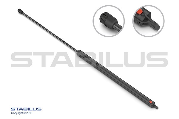 Stabilus Gasfeder, Motorhaube [Hersteller-Nr. 529393] für Mercedes-Benz, Chrysler