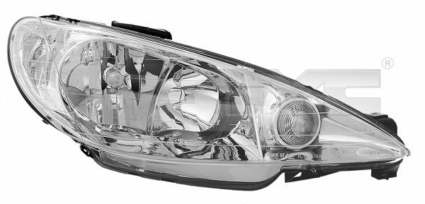 Tyc Hauptscheinwerfer [Hersteller-Nr. 20-6156-05-2] für Peugeot