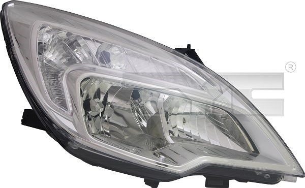 Tyc Hauptscheinwerfer [Hersteller-Nr. 20-12484-05-2] für Opel
