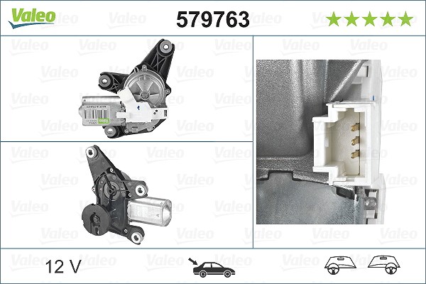 Valeo Wischermotor [Hersteller-Nr. 579763] für Renault