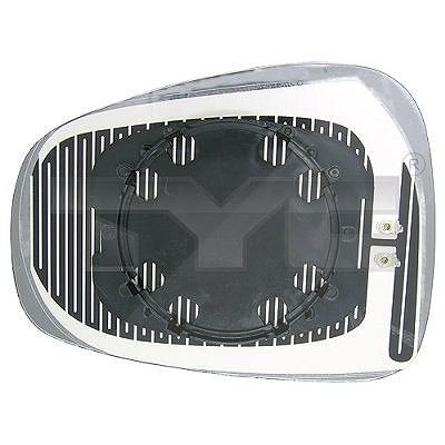 Tyc Spiegelglas, Außenspiegel [Hersteller-Nr. 301-0037-1] für Alfa Romeo