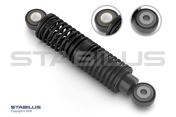 Stabilus Schwingungsdämpfer, Keilrippenriemen [Hersteller-Nr. 015295] für Audi