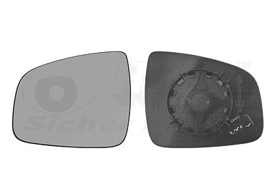 Van Wezel Spiegelglas, Außenspiegel [Hersteller-Nr. 1507837] für Dacia