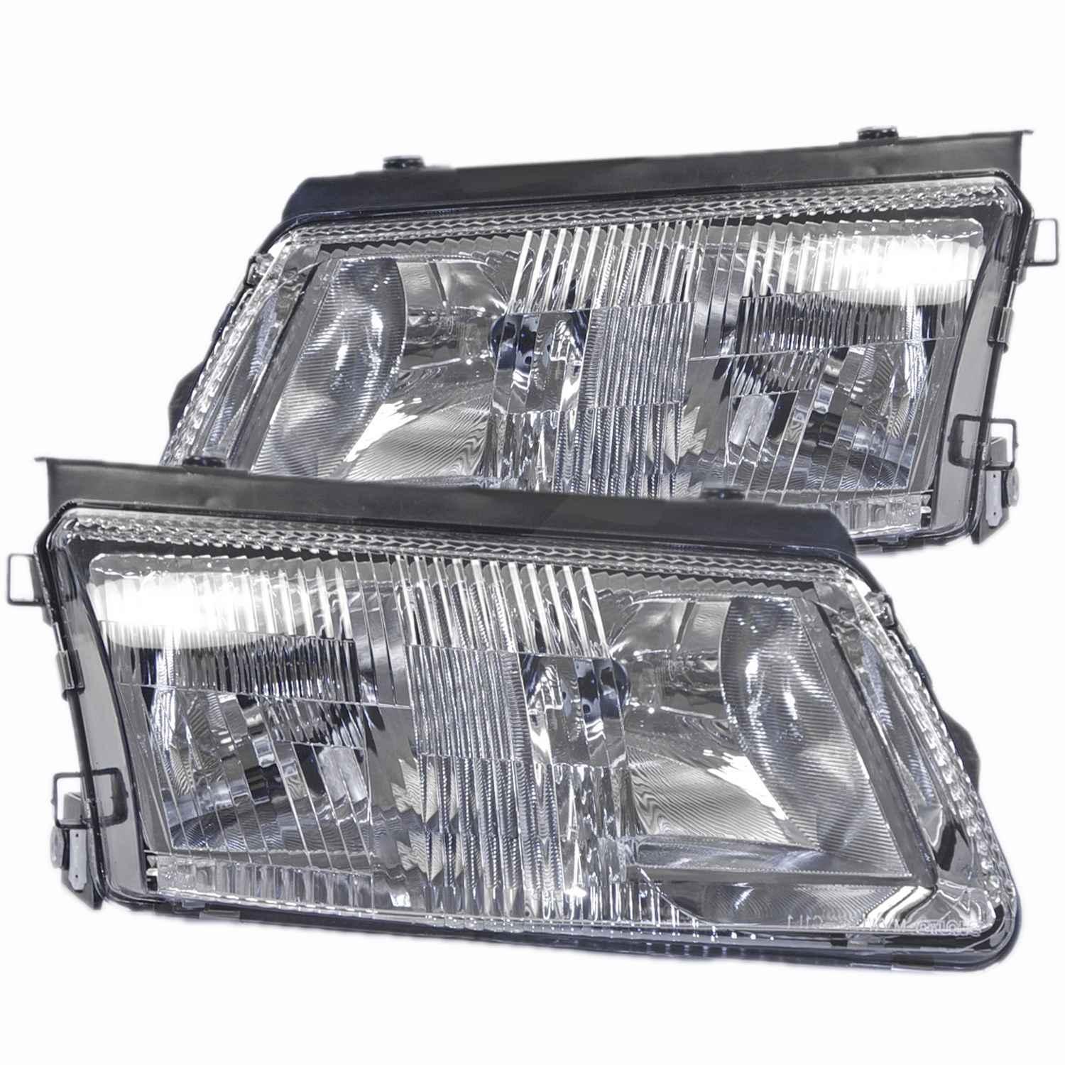 Bestprice 2x Scheinwerfer H7/H1 ohne Stellmotor und o. NSW [Hersteller-Nr. 10429004] für VW