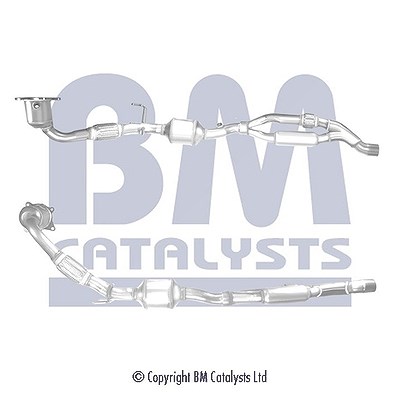 Bm Catalysts Katalysator [Hersteller-Nr. BM91929H] für Audi