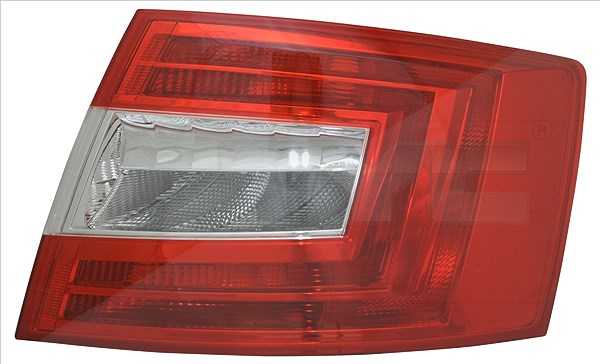 Tyc Heckleuchte [Hersteller-Nr. 11-12672-01-2] für Skoda