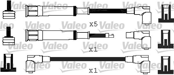 Valeo Zündleitungssatz [Hersteller-Nr. 346377] für BMW