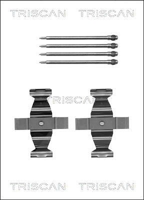 Triscan Zubehörsatz, Scheibenbremsbelag [Hersteller-Nr. 8105231612] für Mercedes-Benz