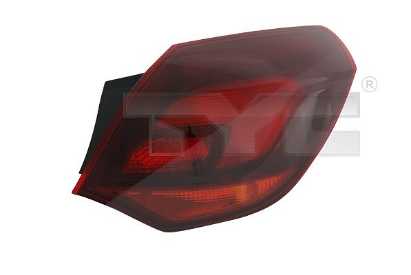 Tyc Heckleuchte [Hersteller-Nr. 11-11648-11-2] für Opel