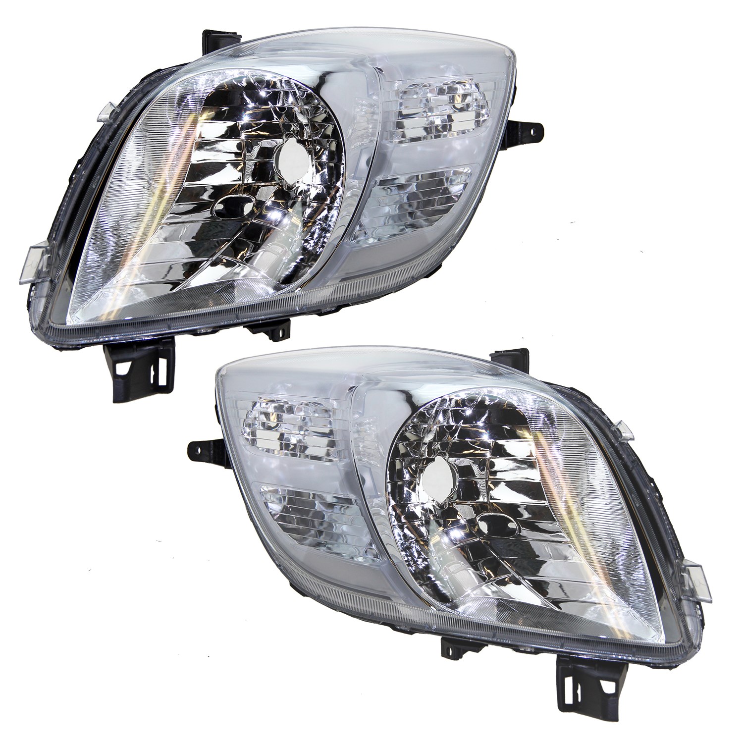 Bestprice 2x Scheinwerfer H4 ohne Stellmotor elektr. LWR [Hersteller-Nr. 10429010] für Toyota