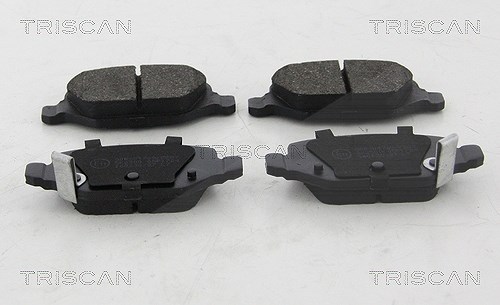 Triscan Bremsbelagsatz, Scheibenbremse [Hersteller-Nr. 811015069] für Fiat