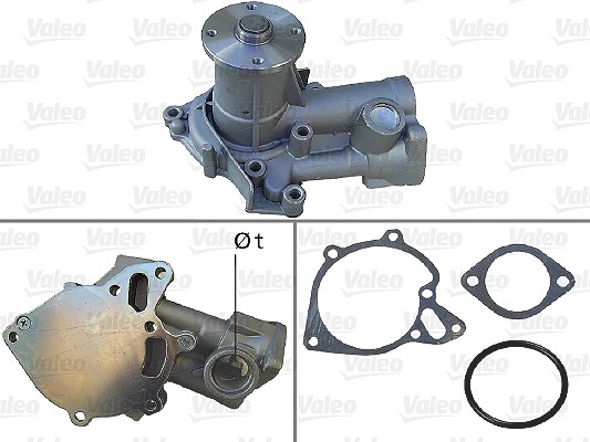 Valeo Wasserpumpe [Hersteller-Nr. 506778] für Mitsubishi, Hyundai