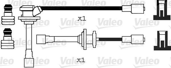 Valeo Zündleitungssatz [Hersteller-Nr. 346083] für Kia