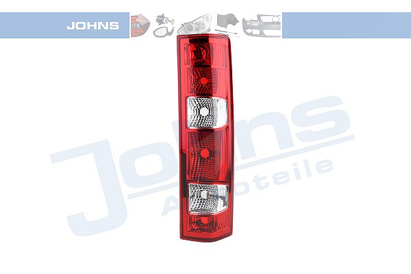 Johns Heckleuchte, Blinker weiß, ohne Lampenträger [Hersteller-Nr. 404388-1] für Iveco