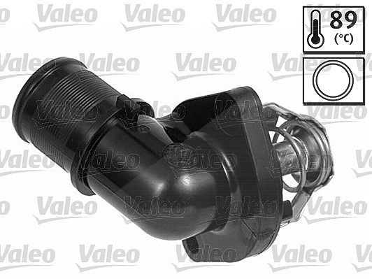 Valeo Thermostat, Kühlmittel [Hersteller-Nr. 820430] für Citroën, Peugeot, Fiat