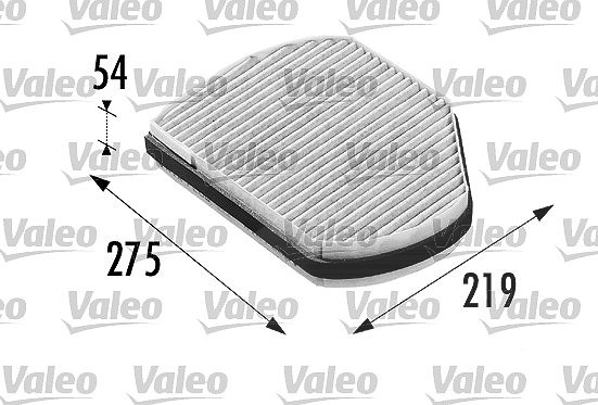 Valeo Filter, Innenraumluft [Hersteller-Nr. 698697] für Mercedes-Benz, Chrysler