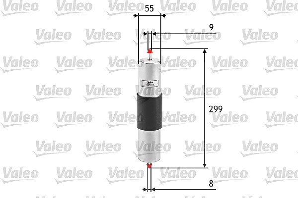 Valeo Kraftstofffilter [Hersteller-Nr. 587014] für Alpina, BMW, Wiesmann